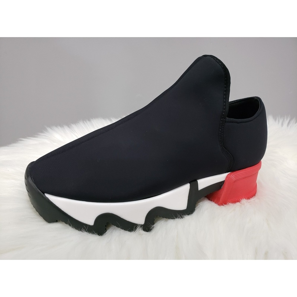 NEW NO BOX SIZE EURO 35‎ / US 5 iRi WES Black Red Low Top Sneakers Shoes